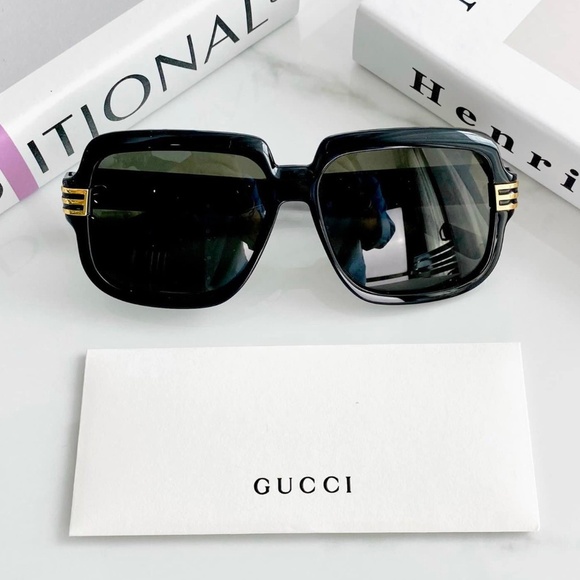 NWT GUCCI GG0979S - 001 UNISEX SUNGLASSES - Picture 6 of 8